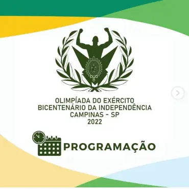 Programação da Olimpíada