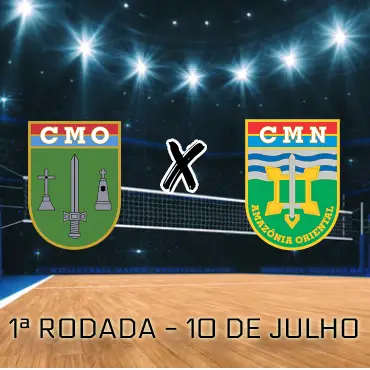 Vôlei: CMO 3 x 0 CMN