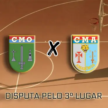 Basquetebol: CMO 46 x 58 CMA (3º lugar)