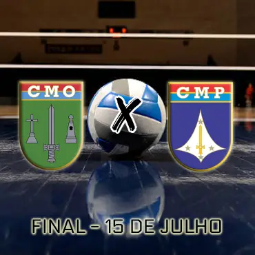 Vôlei: CMO 0 x 3 CMP (Final)