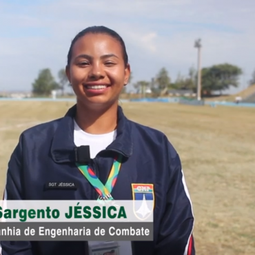 Sargento Jéssica disputa Olimpíada pela primeira vez, representando o CMP